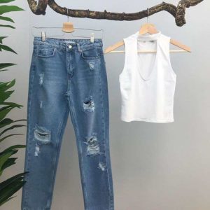 Pantolon T-shirt Kombin
