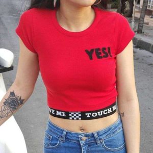 Crop T shirt