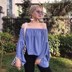 Madonna Yaka Salaş Bluz