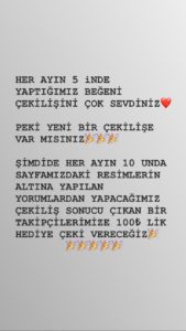 Koçin Butik Çekiliş Paylaşımı