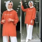 Kapşonlu Sweat Kumaş Pantolon Kombin